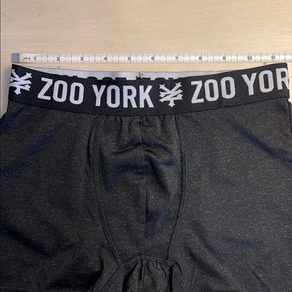 Zoo York Black Boxer Briefs with Elastic Waistband